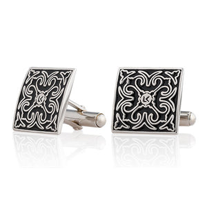 Signature Square Cuff Links by LUXCAER